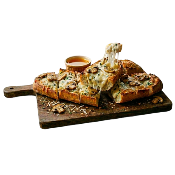 Garlic Bread With (Mashroom) 9"/12"